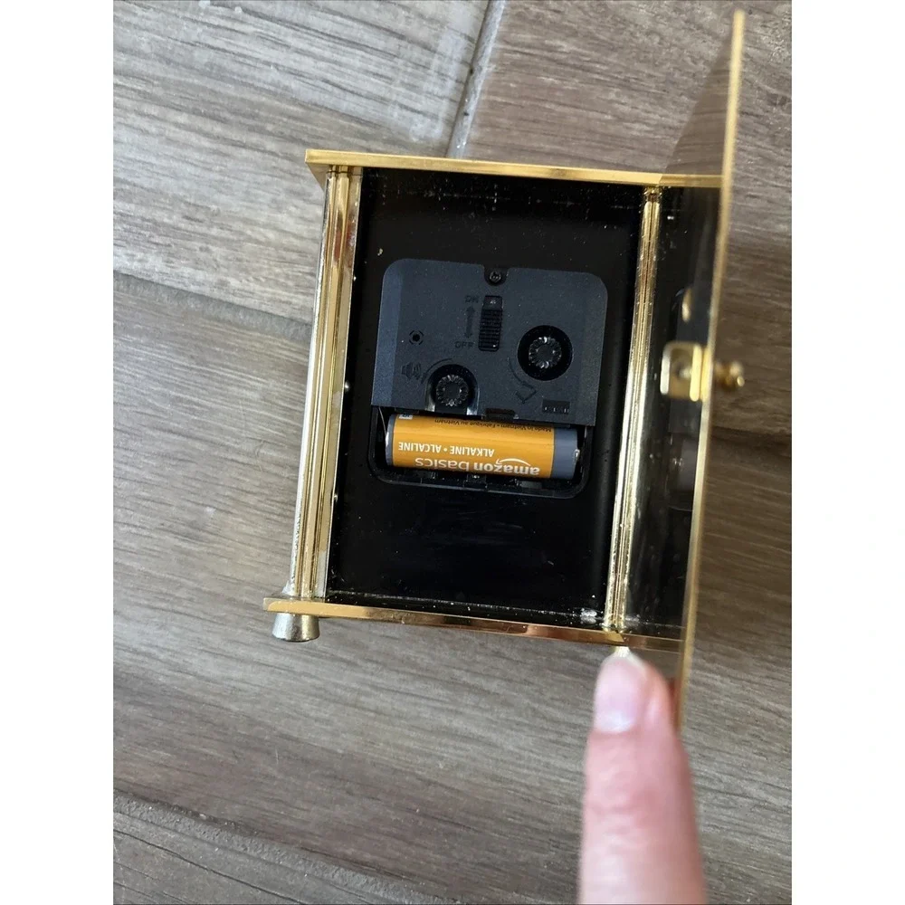 Bulova Quartz Standing Desk Clock Approximately 5